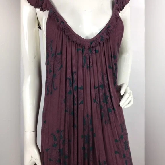 Free People drifter Burgundy Sleeveless Tunic - Picture 4 of 7